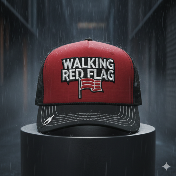 WALKING RED FLAG